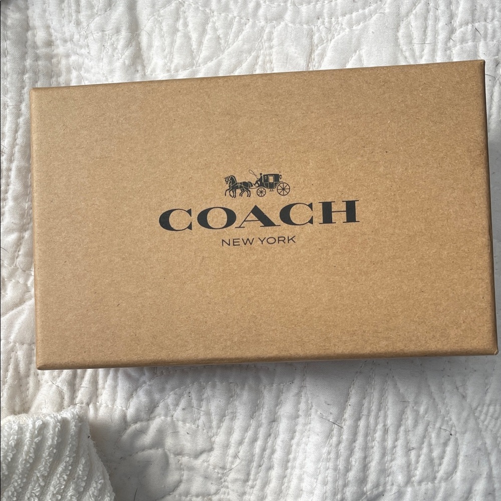 Coach Black Signature Money Clip and Card Holder Set - Picture 6 of 6